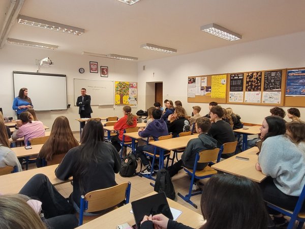 wizyta doradców podatkowych I LO